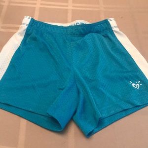 blue justice shorts
